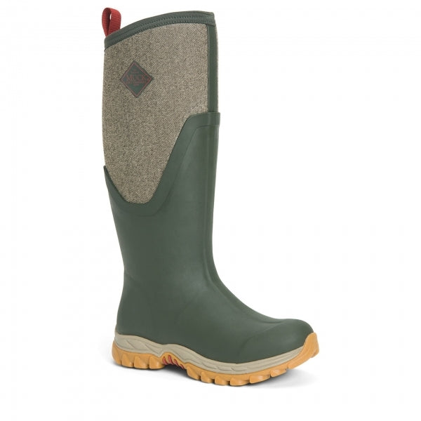 Muck Boots ARCTIC SPORT TALL II Womens Rubber Wellington Boots Olive STB