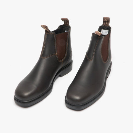 Blundstone 062 Unisex Leather Chelsea Boots Stout Brown 062 - 3 | STB.co.uk