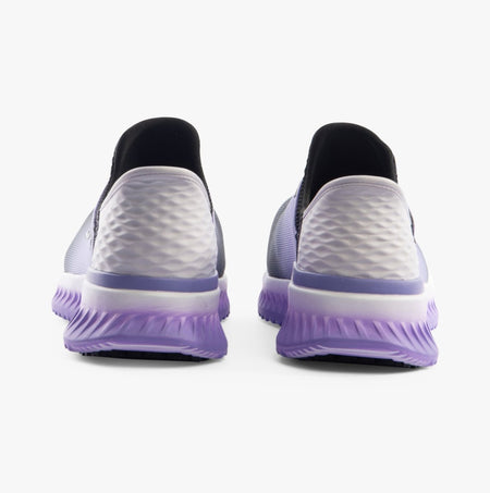 Skechers Work 108152EC/BKPR TILIDO - OMBRAY Womens Trainers Black/Purple 108152EC/BKPR - 37 | STB.co.uk