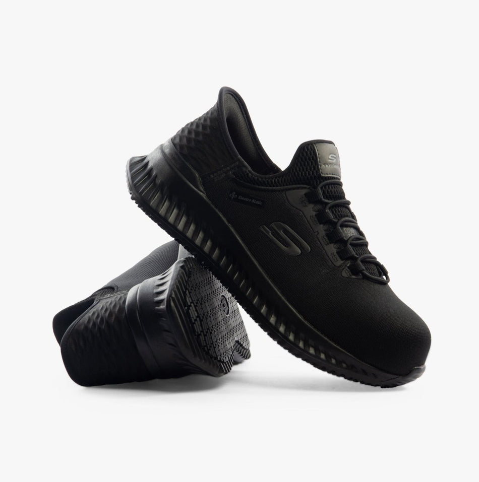 Skechers Work 108152EC/BLK TILIDO - OMBRAY Womens Trainers Black 108152EC/BLK - 36 | STB.co.uk