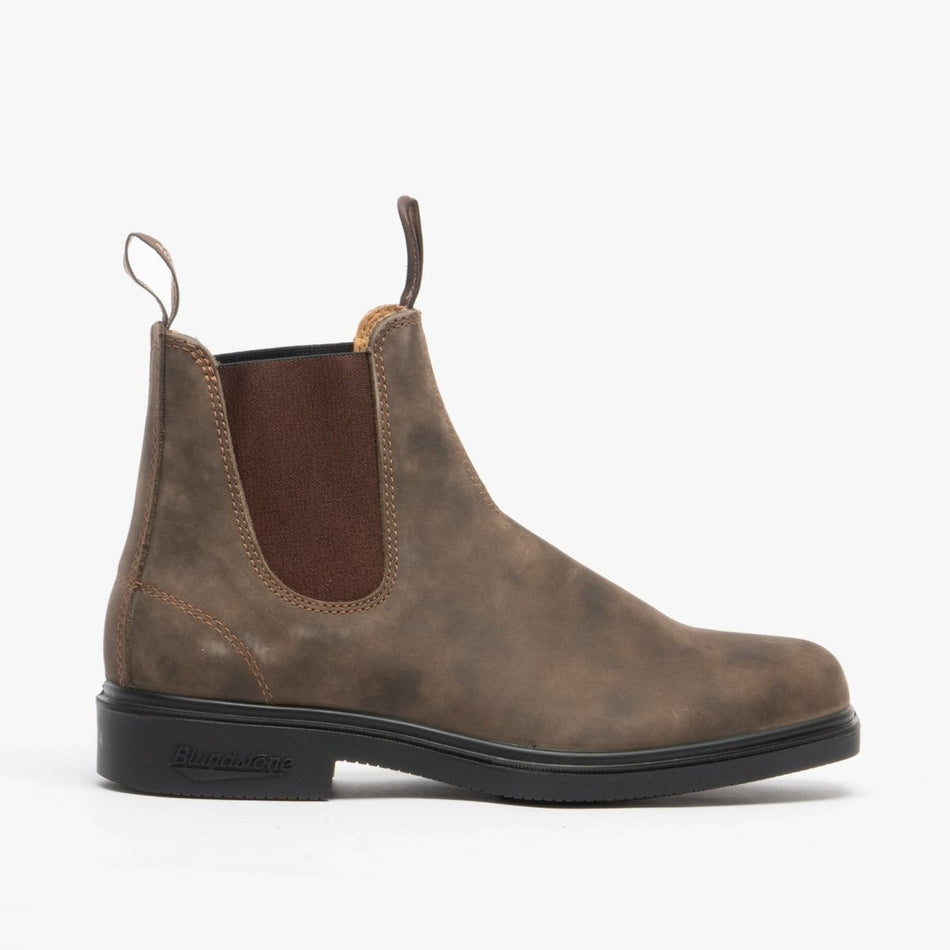 Blundstone 1306 Unisex Nubuck Chelsea Boots Rustic Brown 1306 - 3 | STB.co.uk