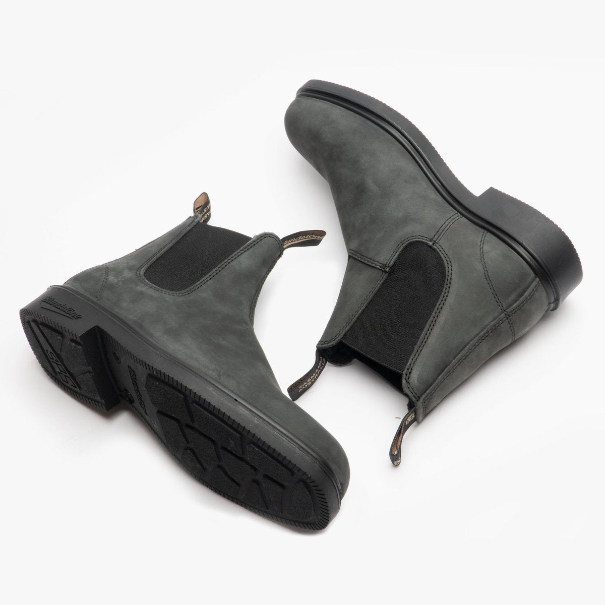 Blundstone 1308 Unisex Leather Chelsea Boots Rustic Black 1308 - 3 | STB.co.uk