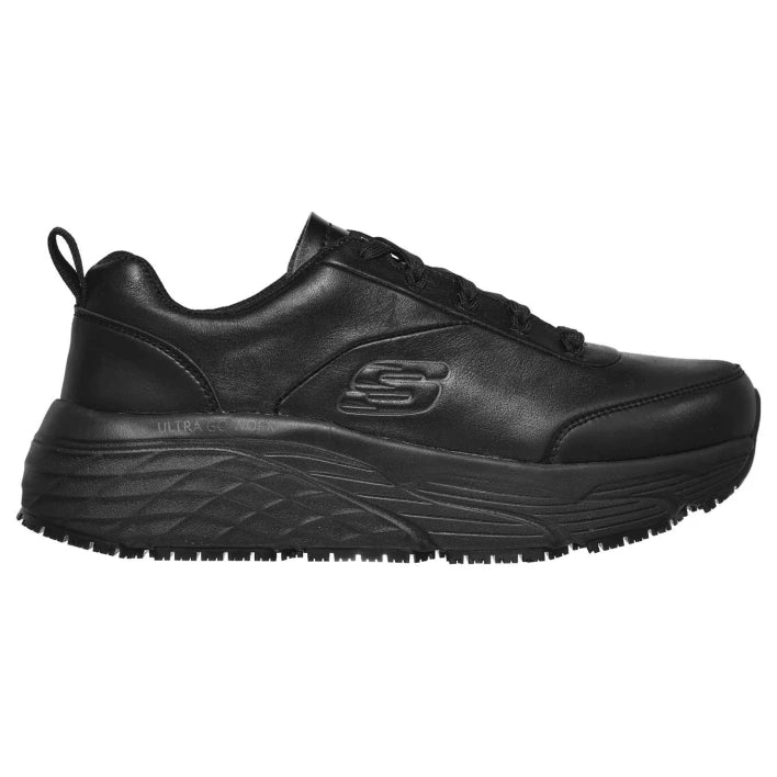 Skechers Work MAX CUSHIONING ELITE SR KAJUS Womens Trainers Black