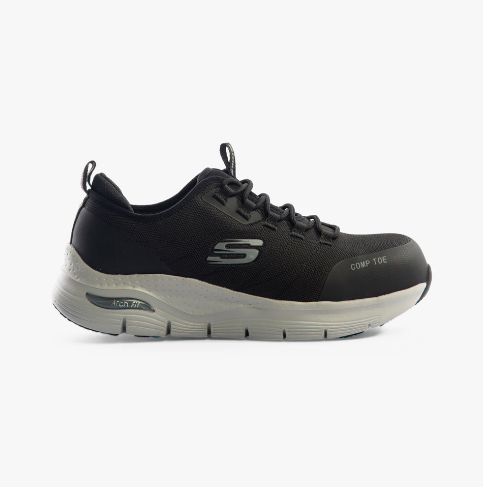 108075EC/BKGY ARCH FIT - EBINAL SR Womens Trainers Black/Grey