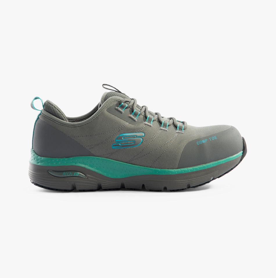 108075EC/GYAQ ARCH FIT - EBINAL SR Womens Trainers Grey/Aqua