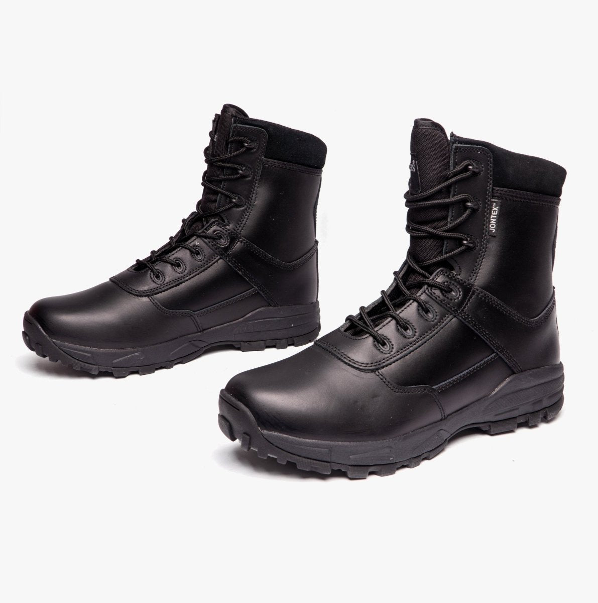 Grafters AMBUSH Unisex Leather Work Boots Black M107A - 3 | STB.co.uk