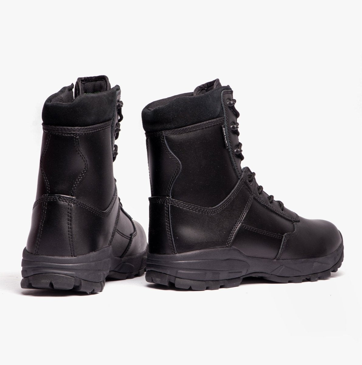 Grafters AMBUSH Unisex Leather Work Boots Black M107A - 3 | STB.co.uk