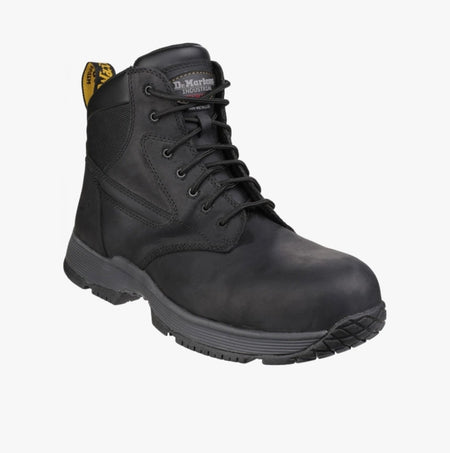 Dr Martens CORVID Unisex Leather Safety Boots Black 24862 - 41125 - 01 | STB.co.uk