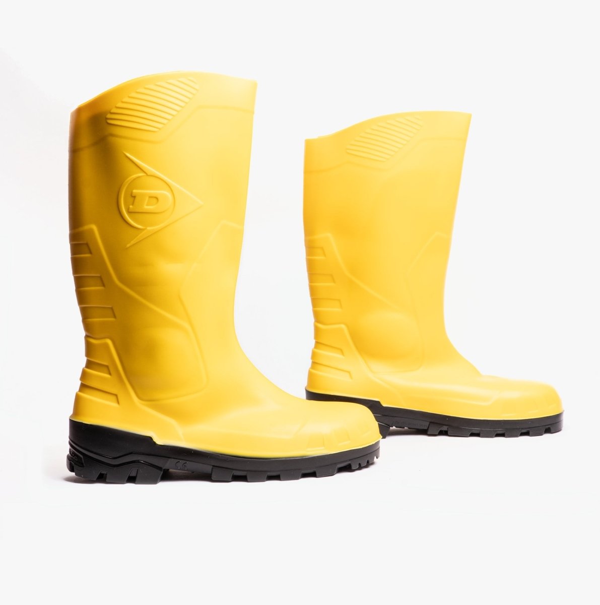 Dunlop DEVON Unisex Steel Safety Wellington Boots Yellow STB STB