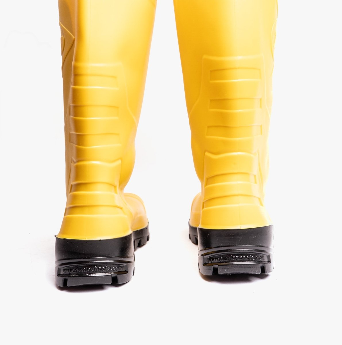 Dunlop DEVON Unisex Steel Safety Wellington Boots Yellow 22216 - 36013 - 03 | STB.co.uk