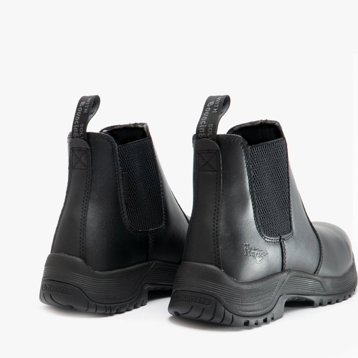 Dr Martens DRAKELOW Unisex Leather Safety Boots Black 26021 - 43390 - 01 | STB.co.uk