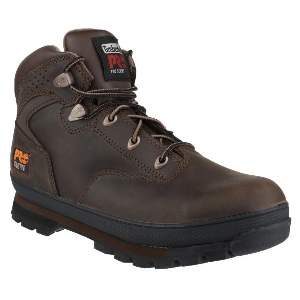 Timberland Pro EURO HIKER Mens Leather Safety Boots Brown 24159 - 39820 - 04 | STB.co.uk