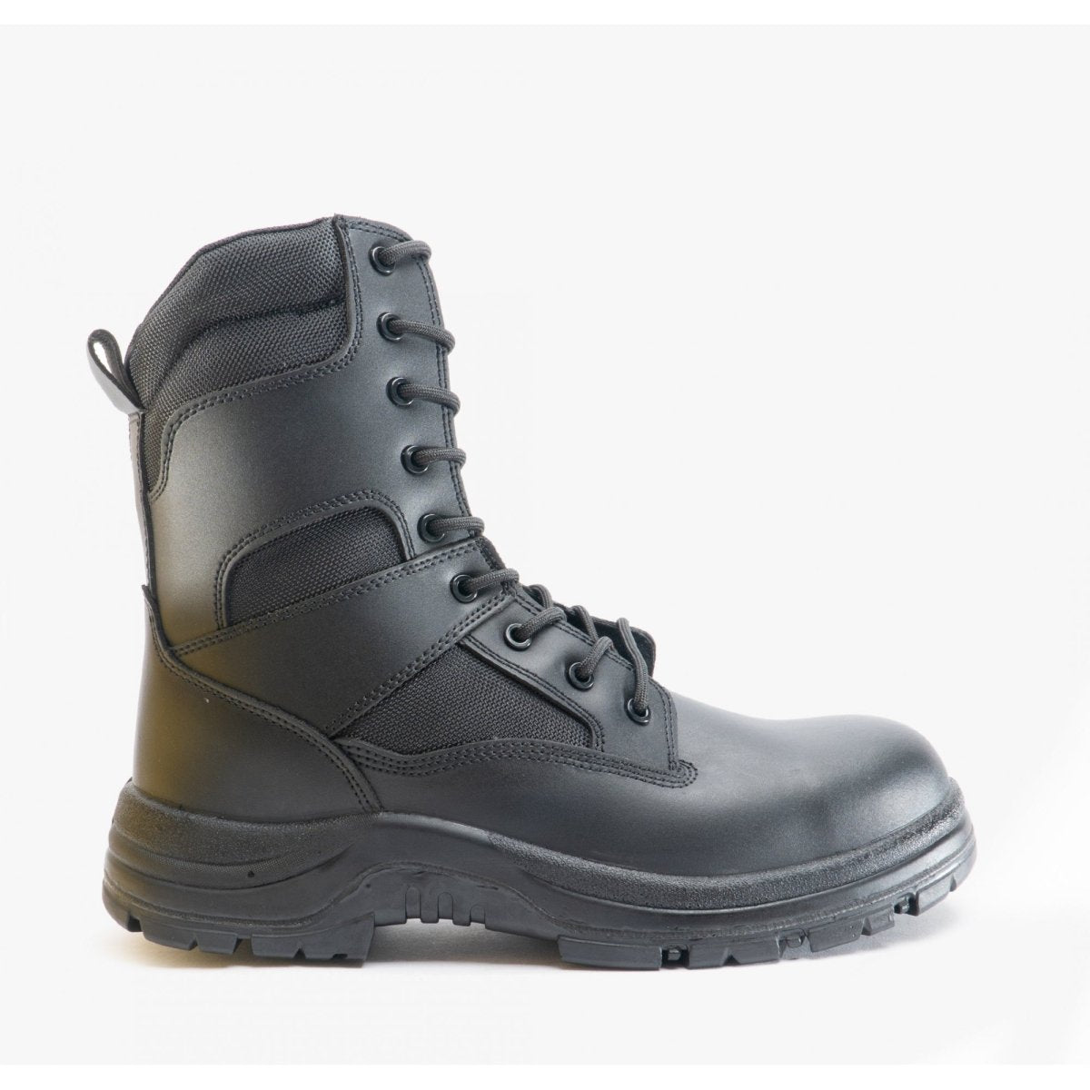 Amblers Safety FS009C Unisex Leather Safety Boots Black 20623 - 32676 - 04 | STB.co.uk