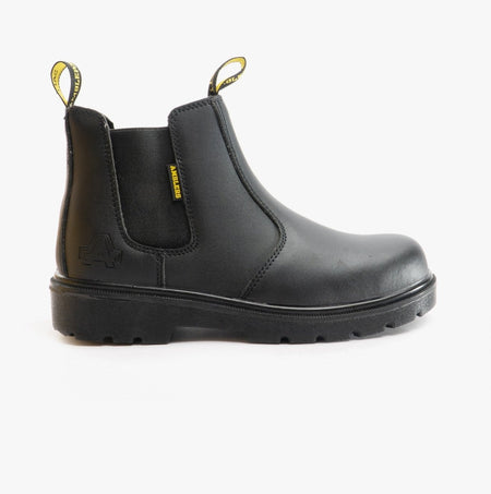 Amblers Safety FS116 Unisex Leather Chelsea Safety Boots Black 19981 - 31380 - 01 | STB.co.uk