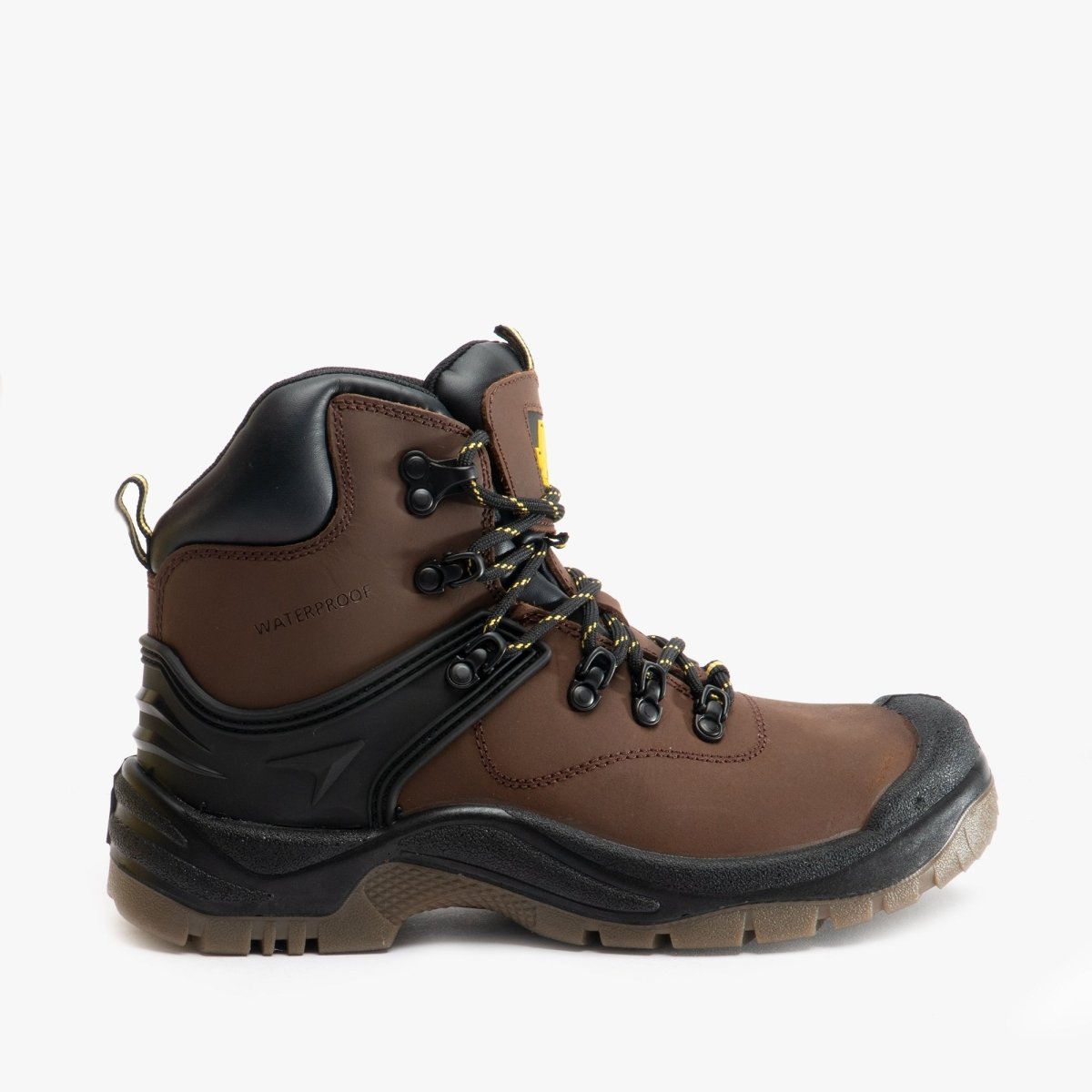 Amblers Safety FS197 Unisex Leather Safety Boots Brown 22744 - 37112 - 02 | STB.co.uk