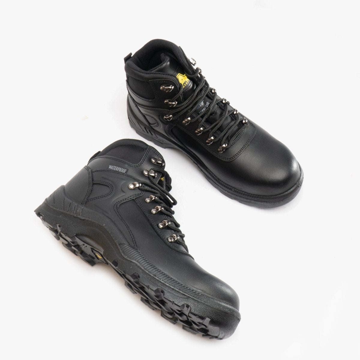 Amblers Safety FS218 Unisex Leather Safety Boots Black 18258 - 27032 - 01 | STB.co.uk