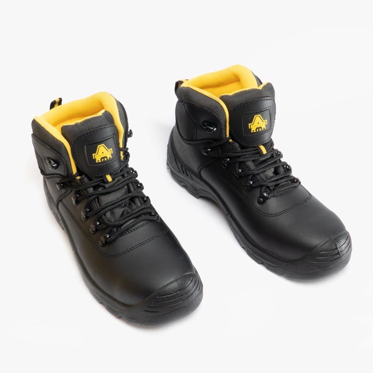 Amblers Safety FS220 Unisex Leather Safety Boots Black 27671 - 46560 - 03 | STB.co.uk
