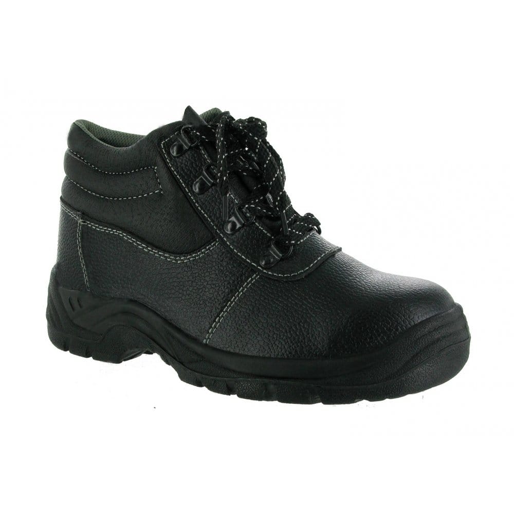 Centek FS330 Unisex Leather Safety Boots Black 19229 - 29531 - 01 | STB.co.uk