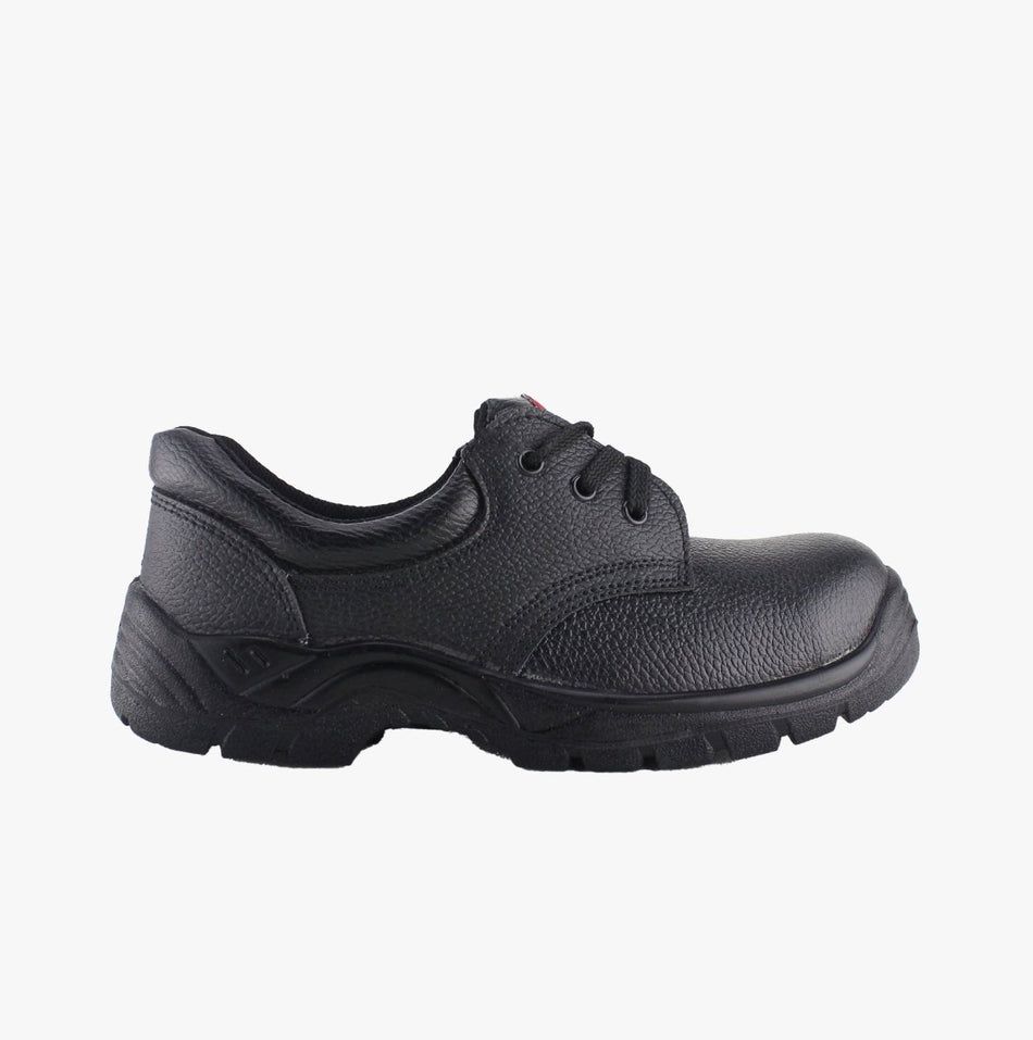Centek FS337 - A Unisex Leather Safety Shoes Black 19230 - 29532 - 01 | STB.co.uk