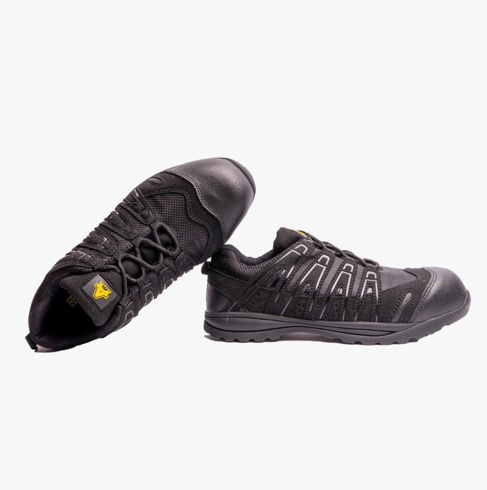 Amblers Safety FS40C Unisex Safety Trainers Black 24884 - 41149 - 01 | STB.co.uk