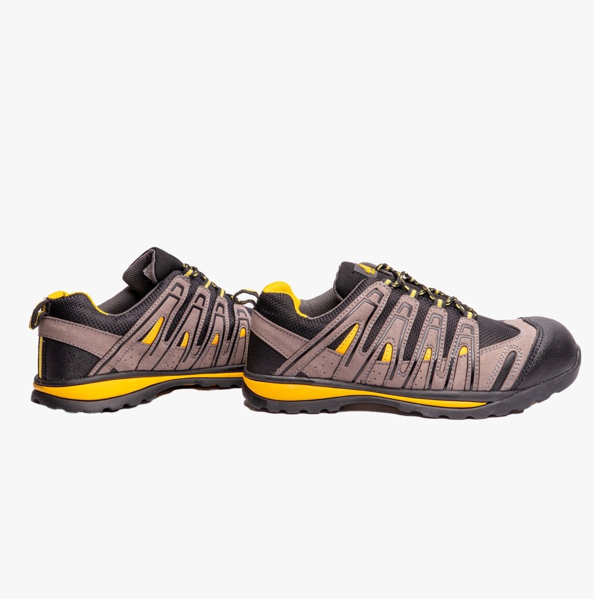 Amblers Safety FS42C Unisex Safety Trainers Black/Yellow 20414 - 32257 - 03 | STB.co.uk