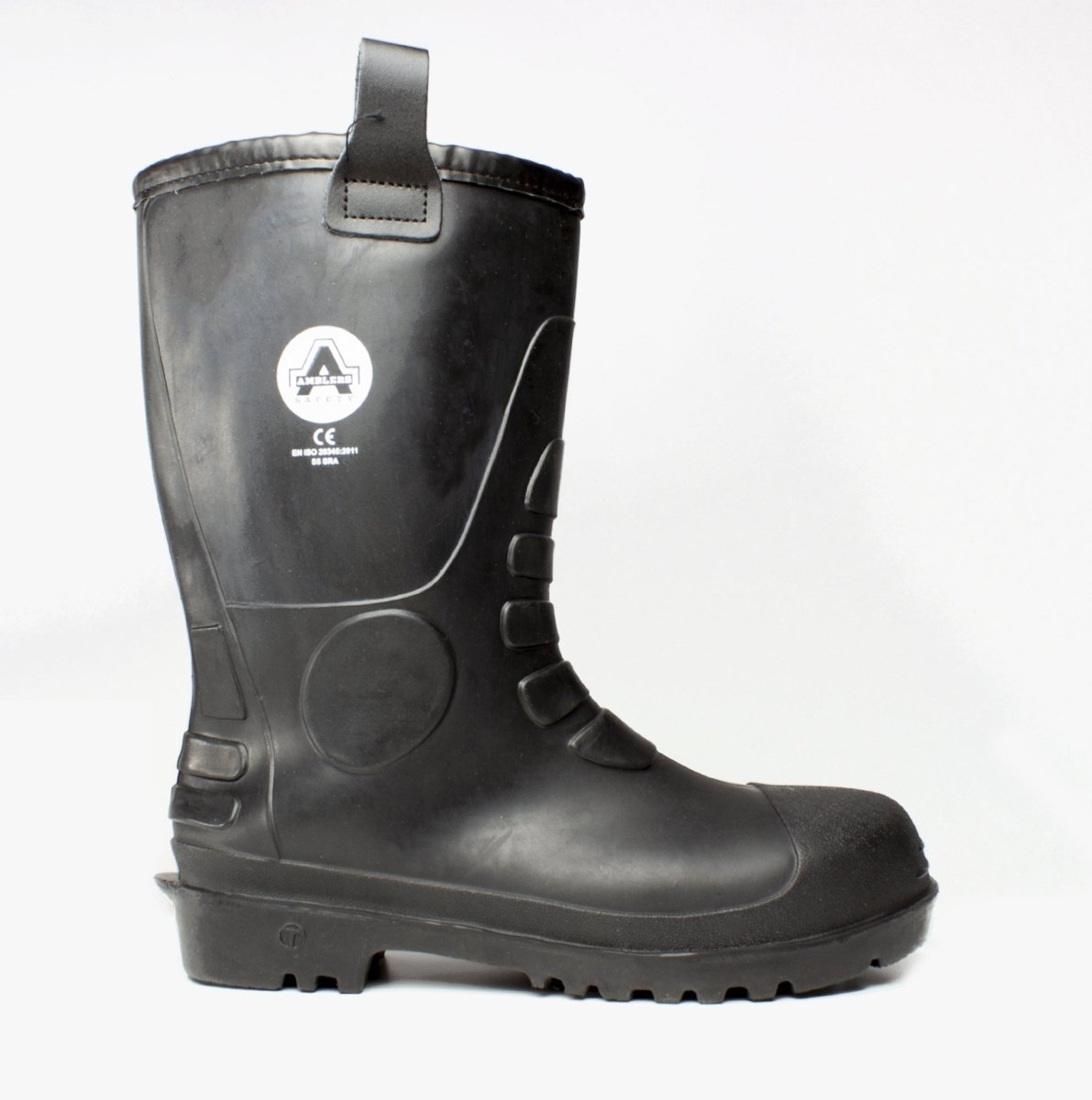 Amblers Safety FS90 Unisex Rigger Safety Boots Black 24926 - 41229 - 02 | STB.co.uk