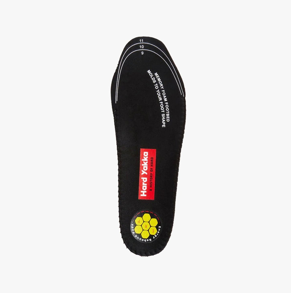 Hard Yakka HY ERP FOOTBED Unisex Adults Insoles Black 36856 - 68871 - 02 | STB.co.uk