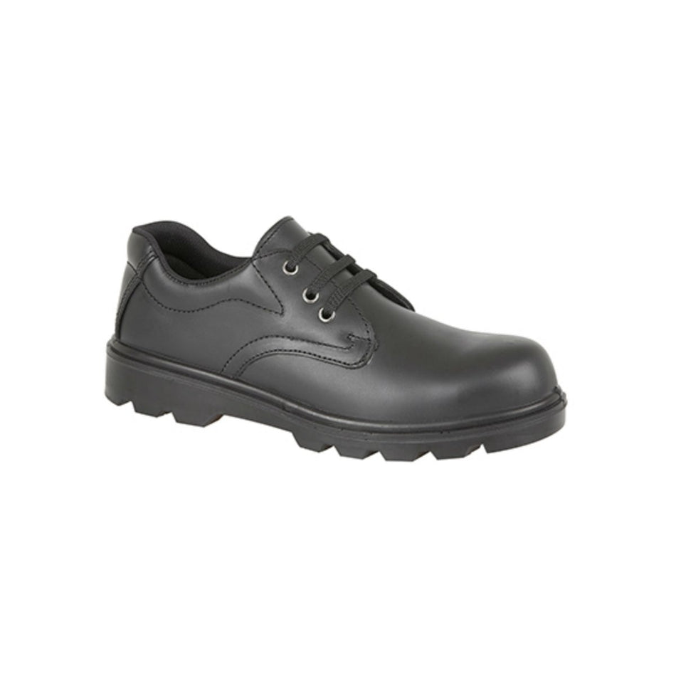 Grafters M361A Unisex Leather Safety Shoes Black M361A - 5 | STB.co.uk