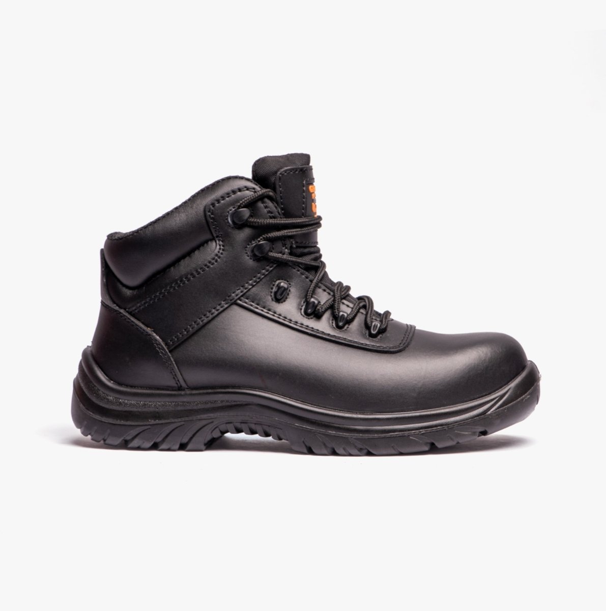 Grafters M466A Unisex Leather Safety Boots Black M466A - 37 | STB.co.uk