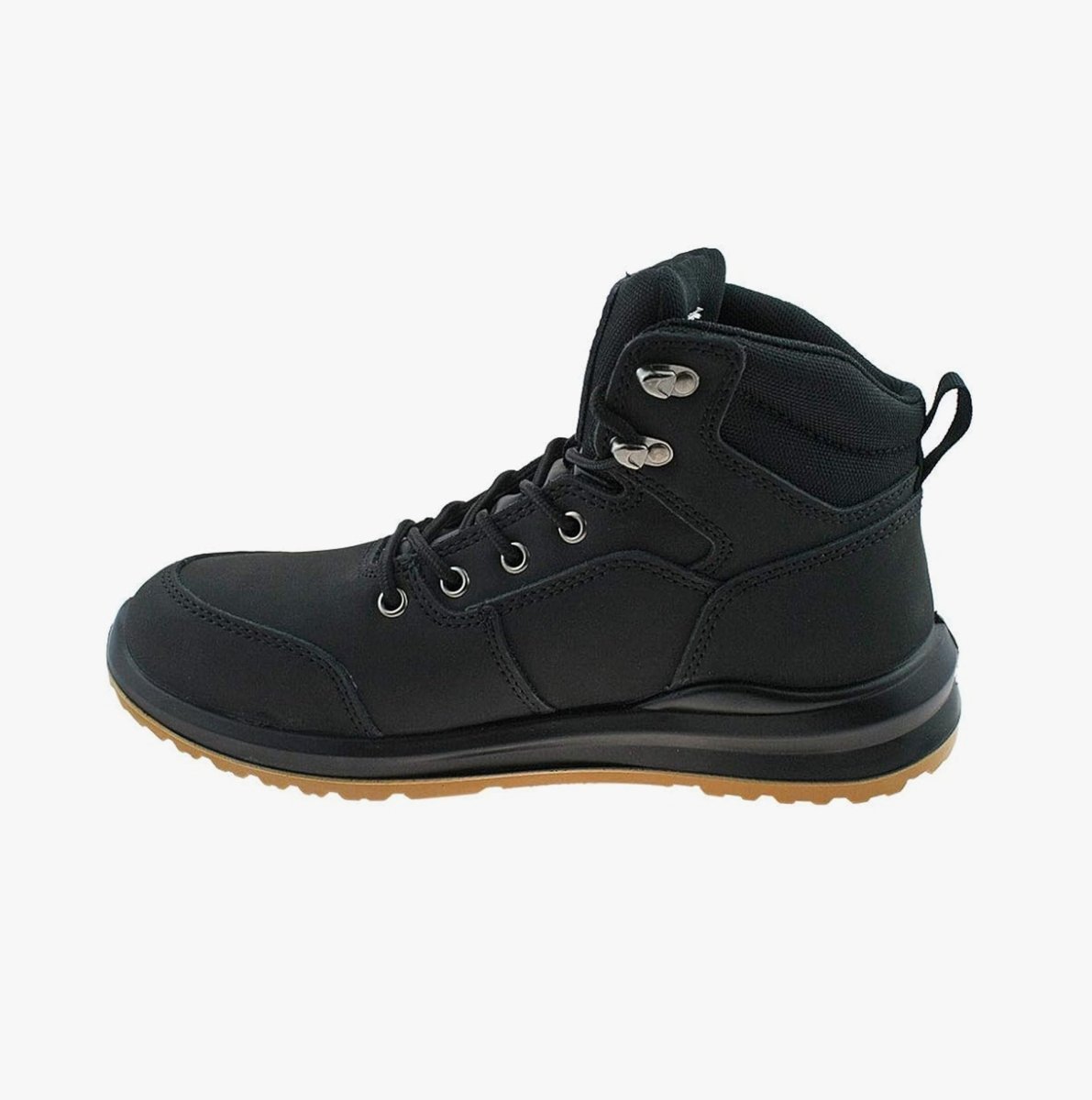 Grafters M513A Unisex Nubuck Steel Toe Boots Black M513A - 36 | STB.co.uk
