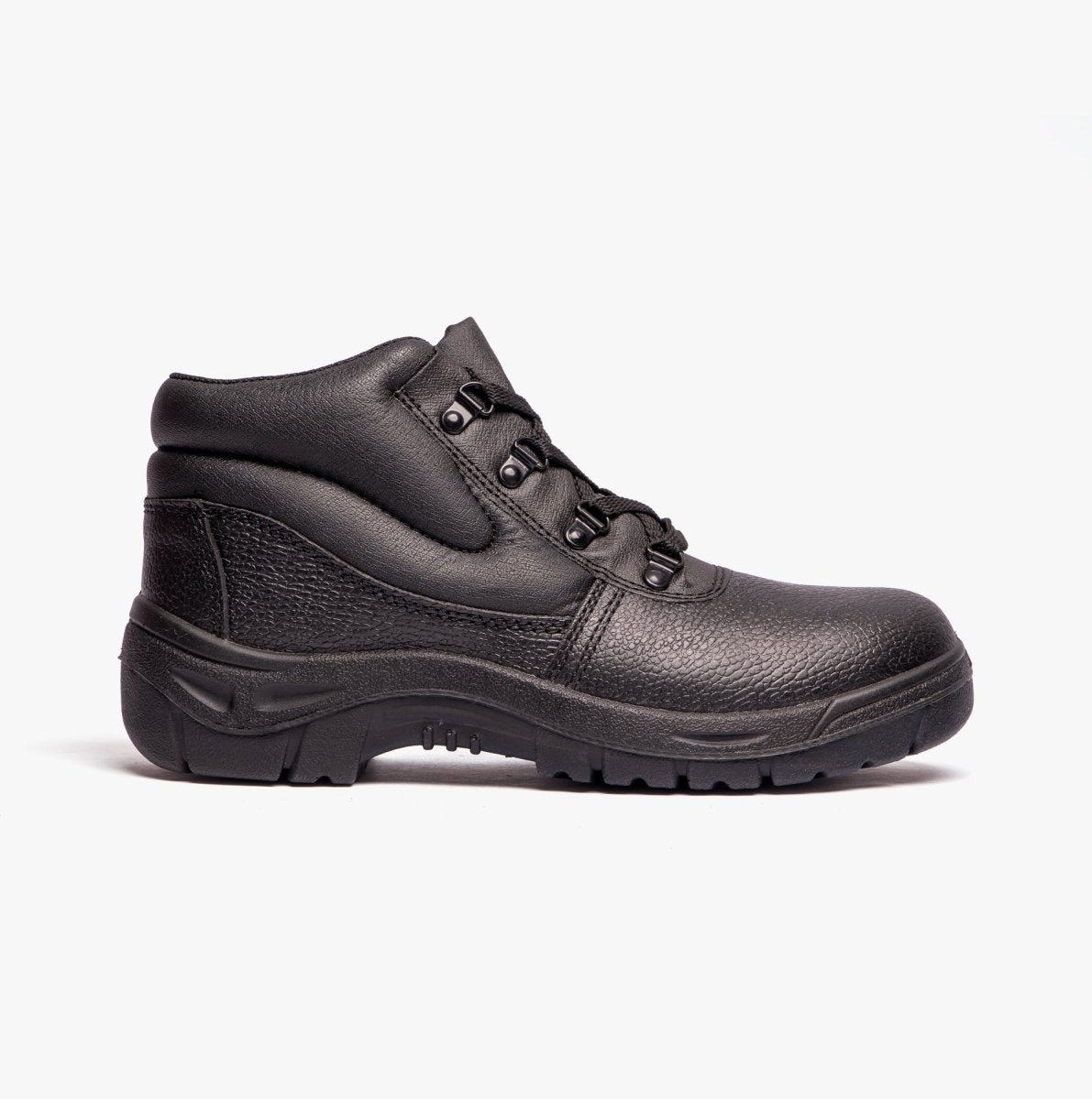 Grafters M5501A Unisex Leather Safety Boots Black M5501A - 36 | STB.co.uk