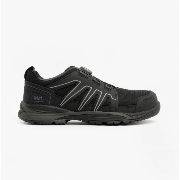 Helly Hansen MANCHESTER LOW BOA S3 Unisex Safety Trainers Black/Grey 78423_930 - 36 | STB.co.uk