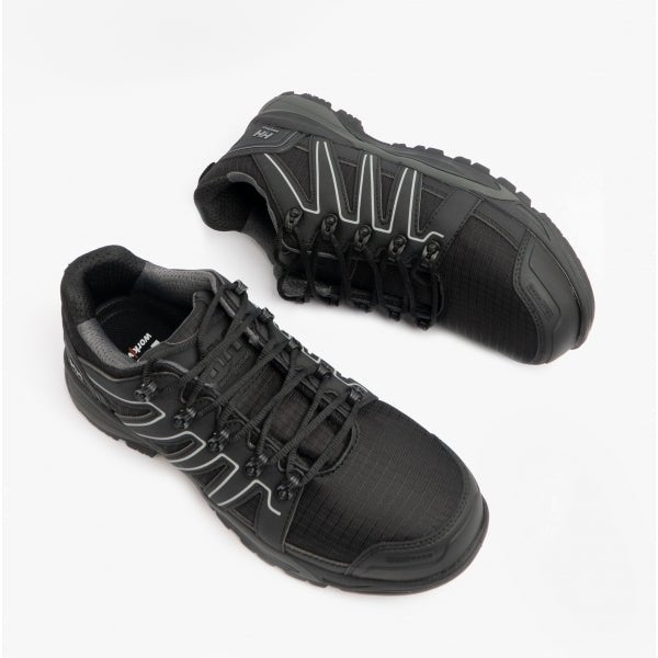 Helly Hansen MANCHESTER LOW S3 Unisex Safety Trainers Black/Grey 78421_930 - 36 | STB.co.uk