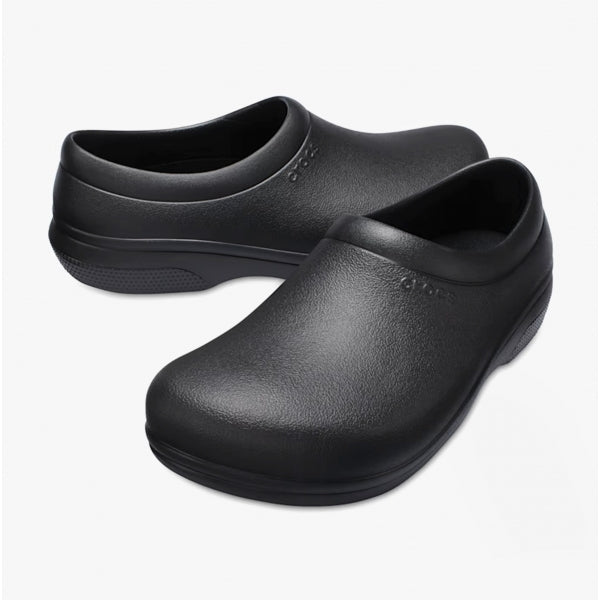 Crocs At Work ON THE CLOCK WORK Unisex Slip On Clogs Black 205073 - 001 - M4W6 | STB.co.uk