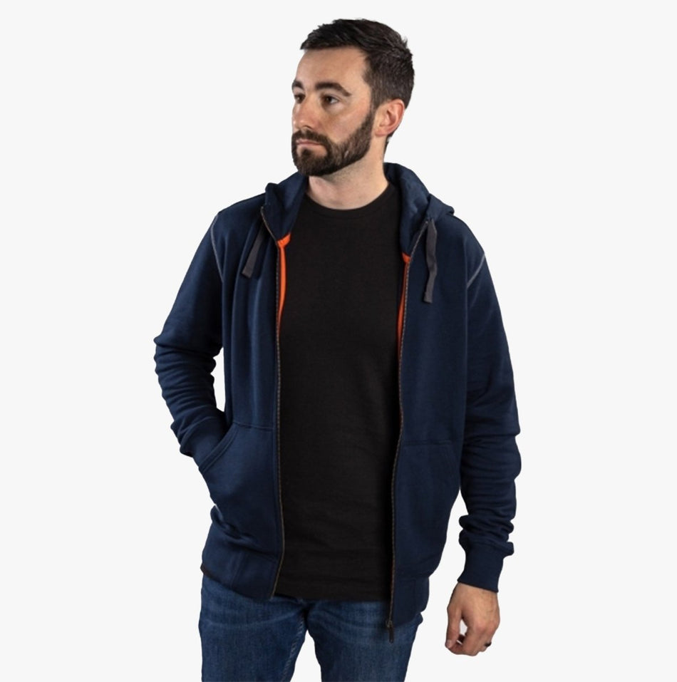 Helly Hansen OXFORD ZIP HOODIE Mens Sweatshirt Navy 35092 - 65557 - 03 | STB.co.uk