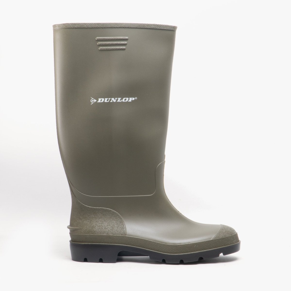 Dunlop PRICEMASTOR Mens Non - Safety Wellington Boots Green W197E - 10 | STB.co.uk