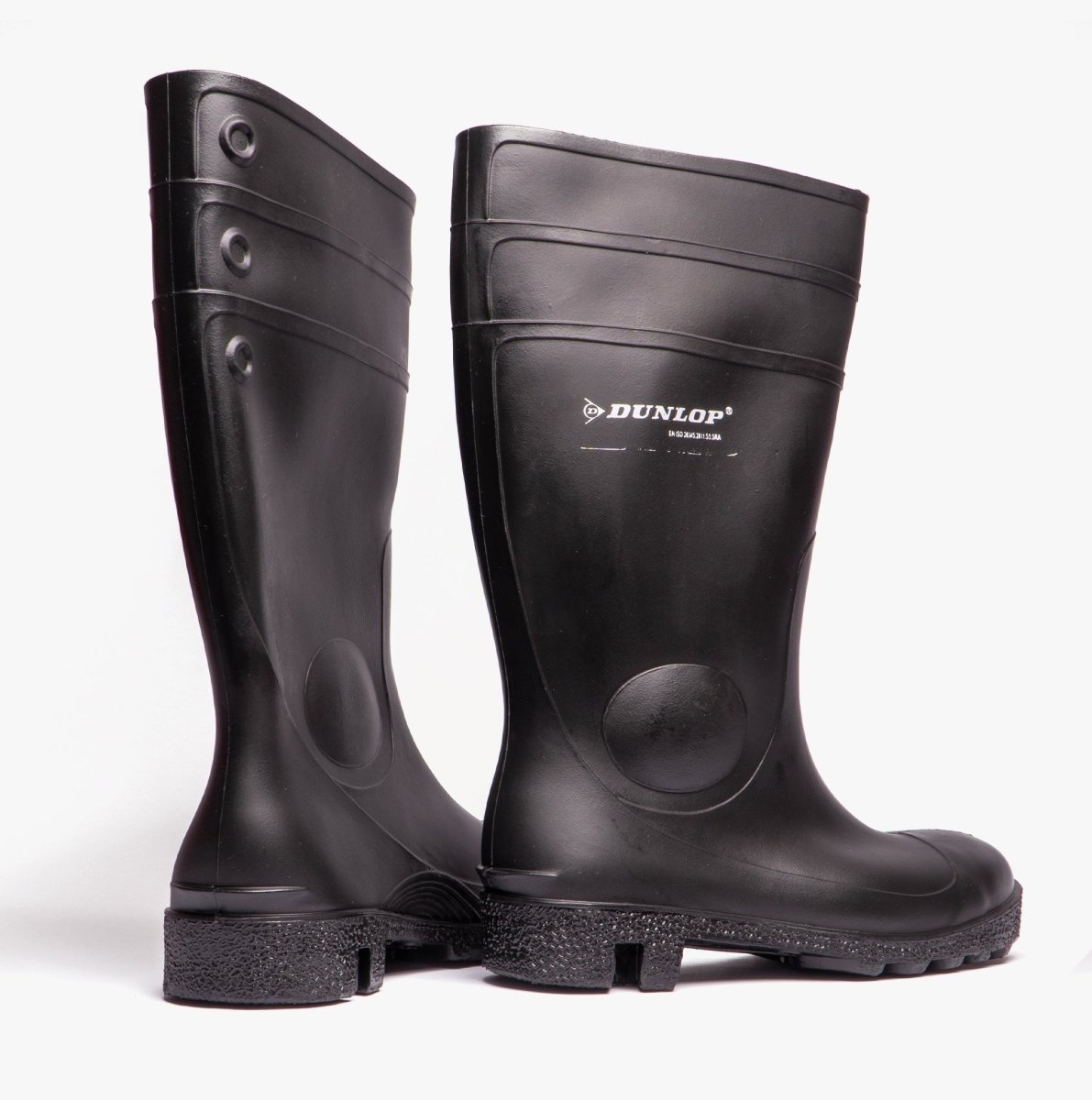 Dunlop PROTOMASTOR Unisex Safety Wellington Boots Black W195A - 38 | STB.co.uk