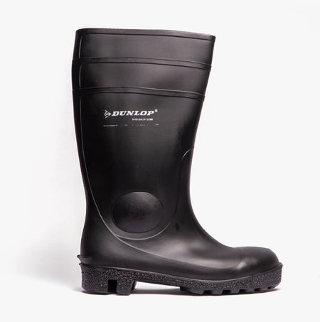 Dunlop PROTOMASTOR Unisex Safety Wellington Boots Black W195A - 38 | STB.co.uk