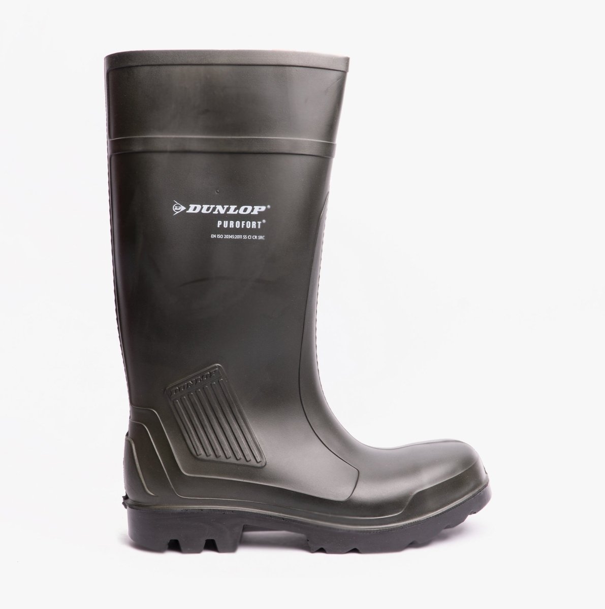 Dunlop PUROFORT PROFESSIONAL Unisex Safety Wellington Boots Green 22212 - 36009 - 04 | STB.co.uk