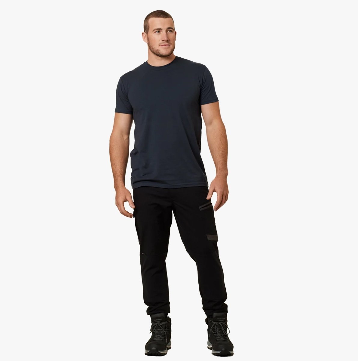 Hard Yakka RAPTOR CUFF Mens Work Trousers Black 34708 - 59371 - 03 | STB.co.uk