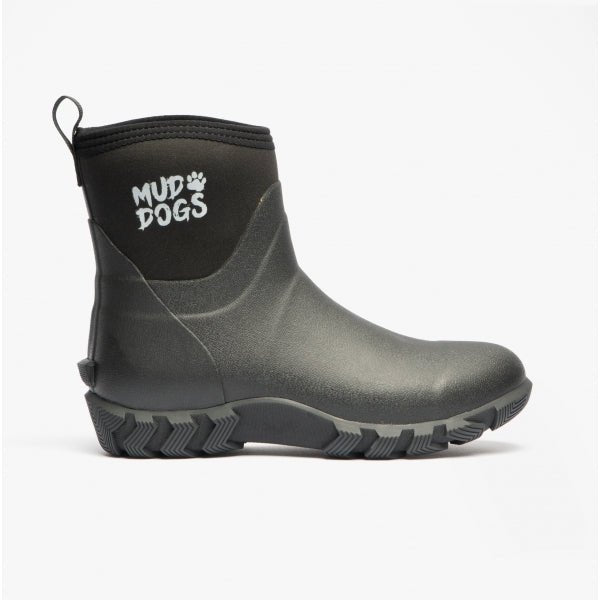 Mud Dogs RUTLAND SHORT Unisex Neoprene Wellington Boots Black RF9003 - BLK - 3 | STB.co.uk