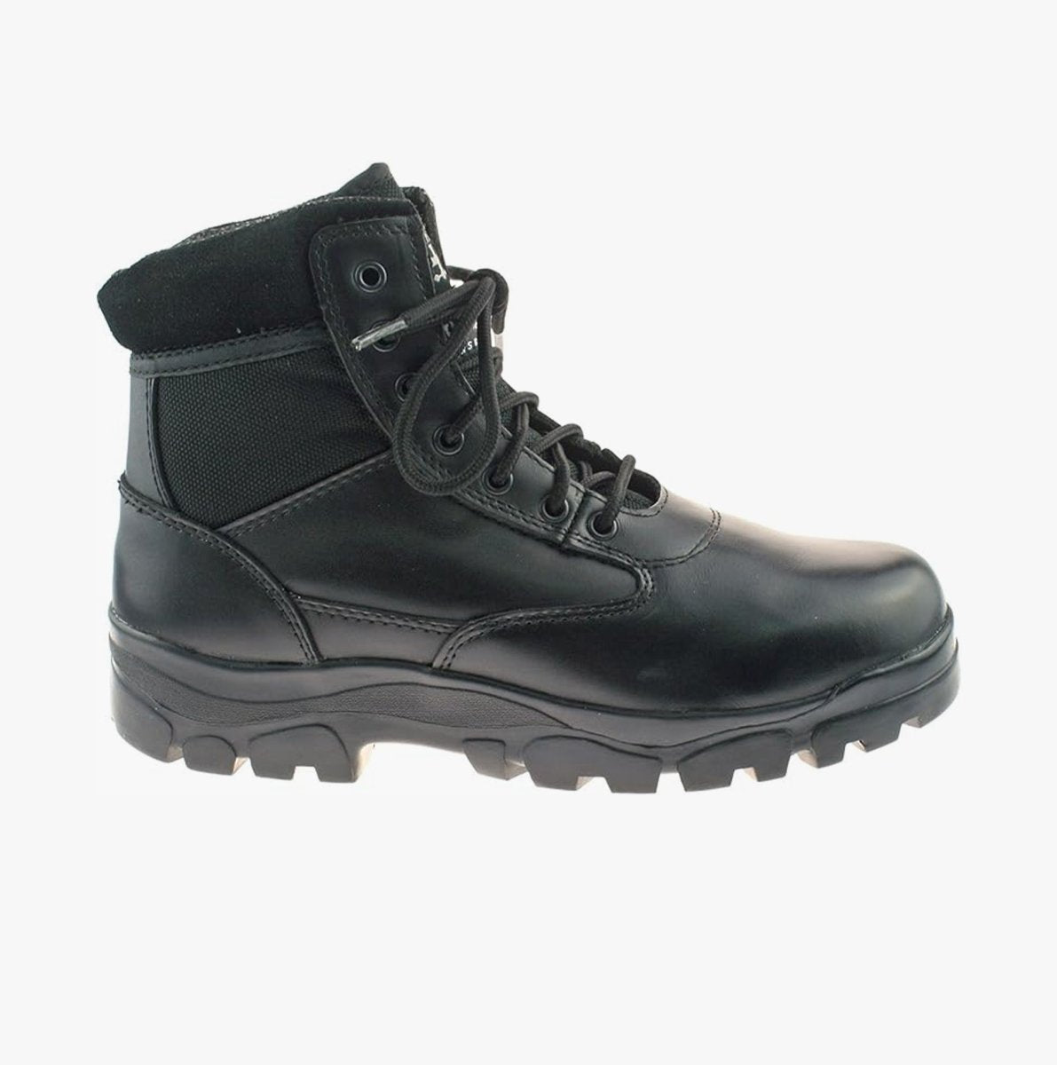 Grafters SHERMAN Unisex Leather Work Boots Black M870A - 3 | STB.co.uk