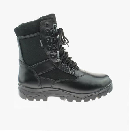 Grafters SNIPER Unisex Leather Work Boots Black M482A - 3 | STB.co.uk