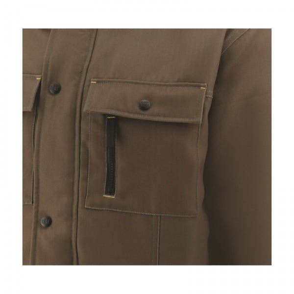 CAT STEALTH Mens Polyester Insulated Jacket Brown 31677 - 54154 - 03 | STB.co.uk