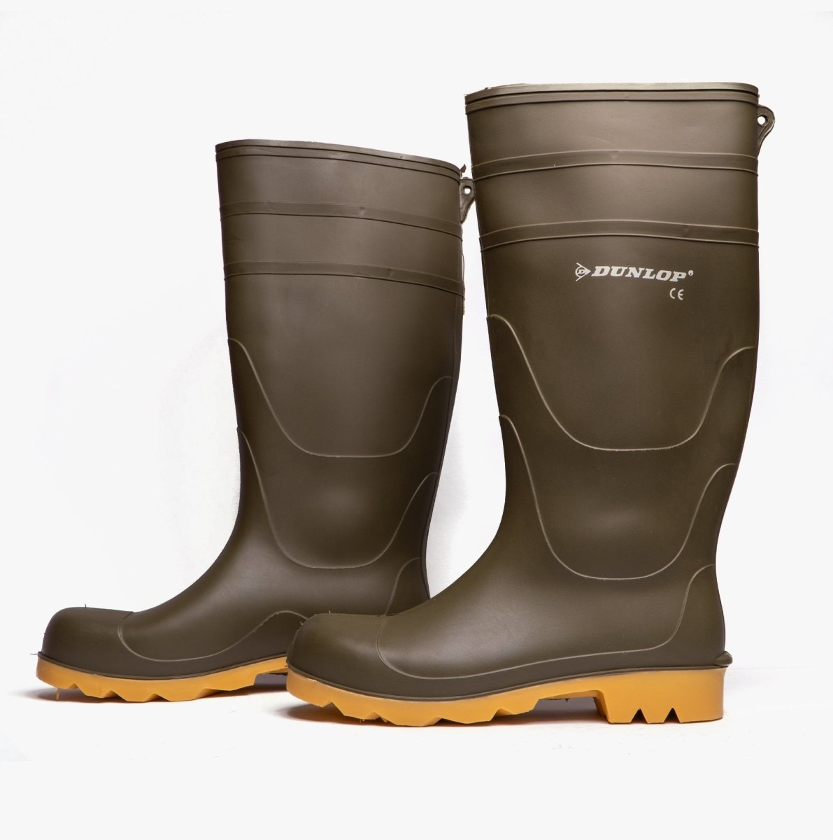 Dunlop UNIVERSAL Mens Non - Safety Wellington Boots Green W014E - 10 | STB.co.uk