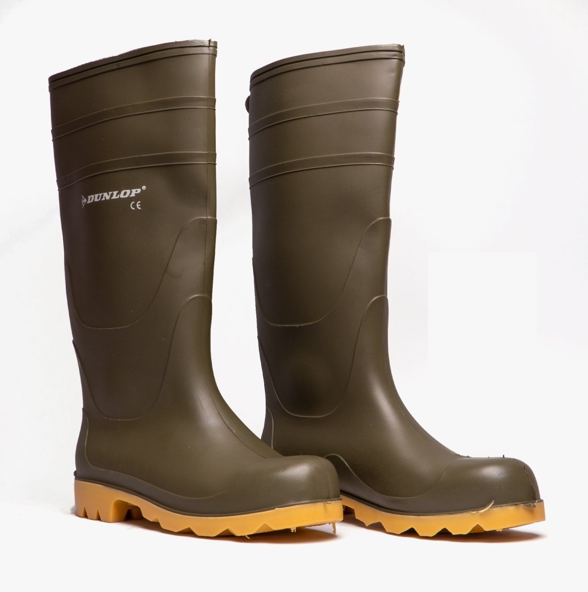 Dunlop UNIVERSAL Mens Non - Safety Wellington Boots Green W014E - 10 | STB.co.uk