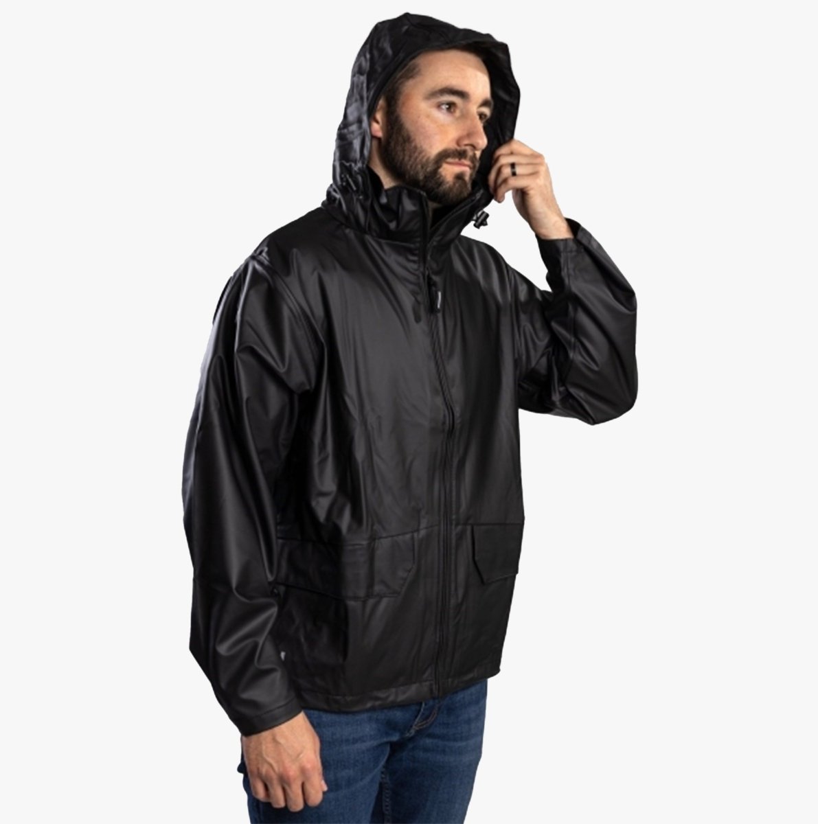 Helly Hansen VOSS JACKET Unisex Waterproof Coat Black 35089 - 65551 - 03 | STB.co.uk