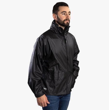 Helly Hansen VOSS JACKET Unisex Waterproof Coat Black 35089 - 65551 - 03 | STB.co.uk