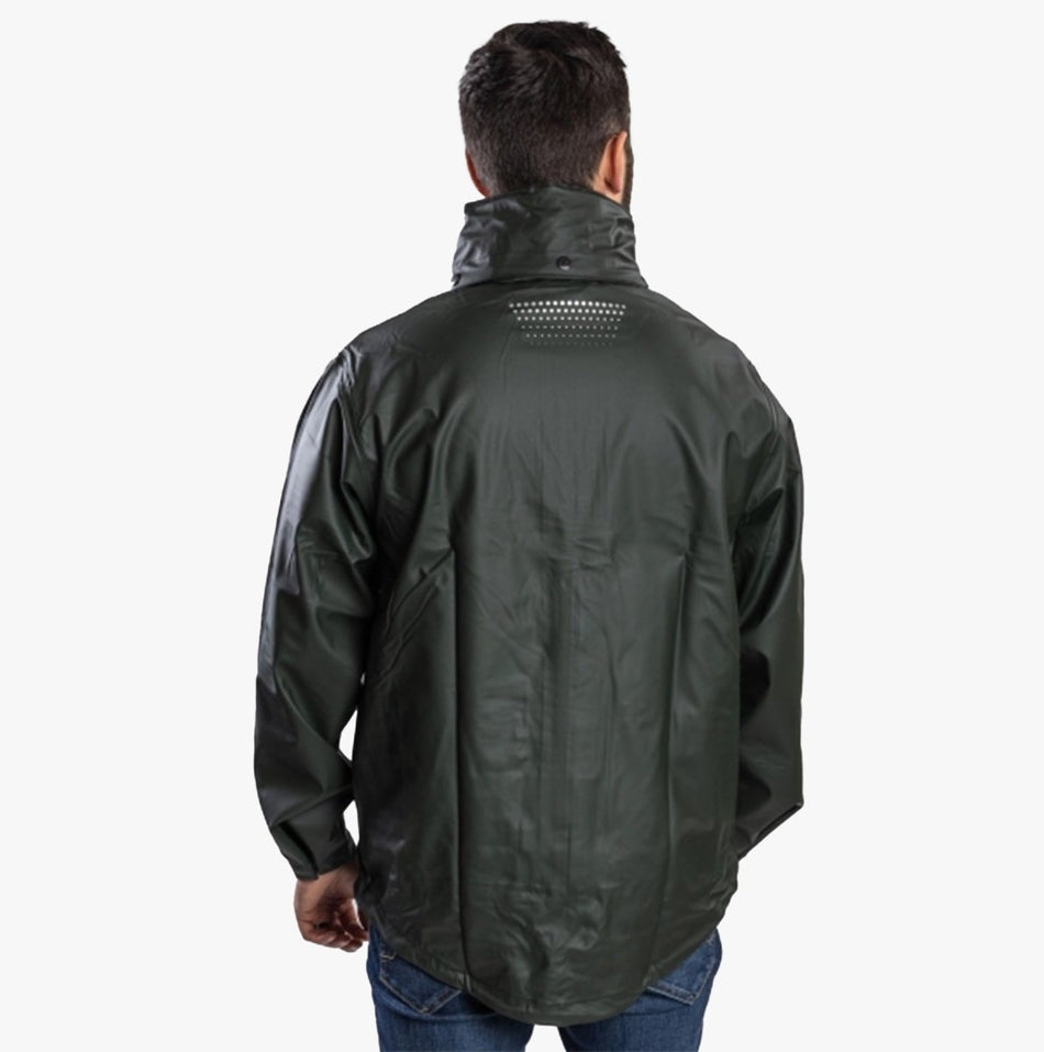 Helly Hansen VOSS JACKET Unisex Waterproof Coat Dark Green 35089 - 65550 - 03 | STB.co.uk