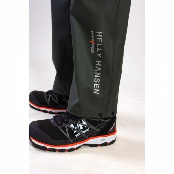 Helly Hansen VOSS Unisex Waterproof Trousers Dark Green 35099 - 65568 - 03 | STB.co.uk